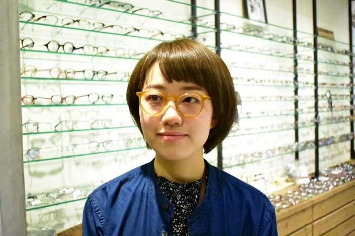 オリバーピープルズフェアより、イエローが綺麗なフレーム☆(ニュース